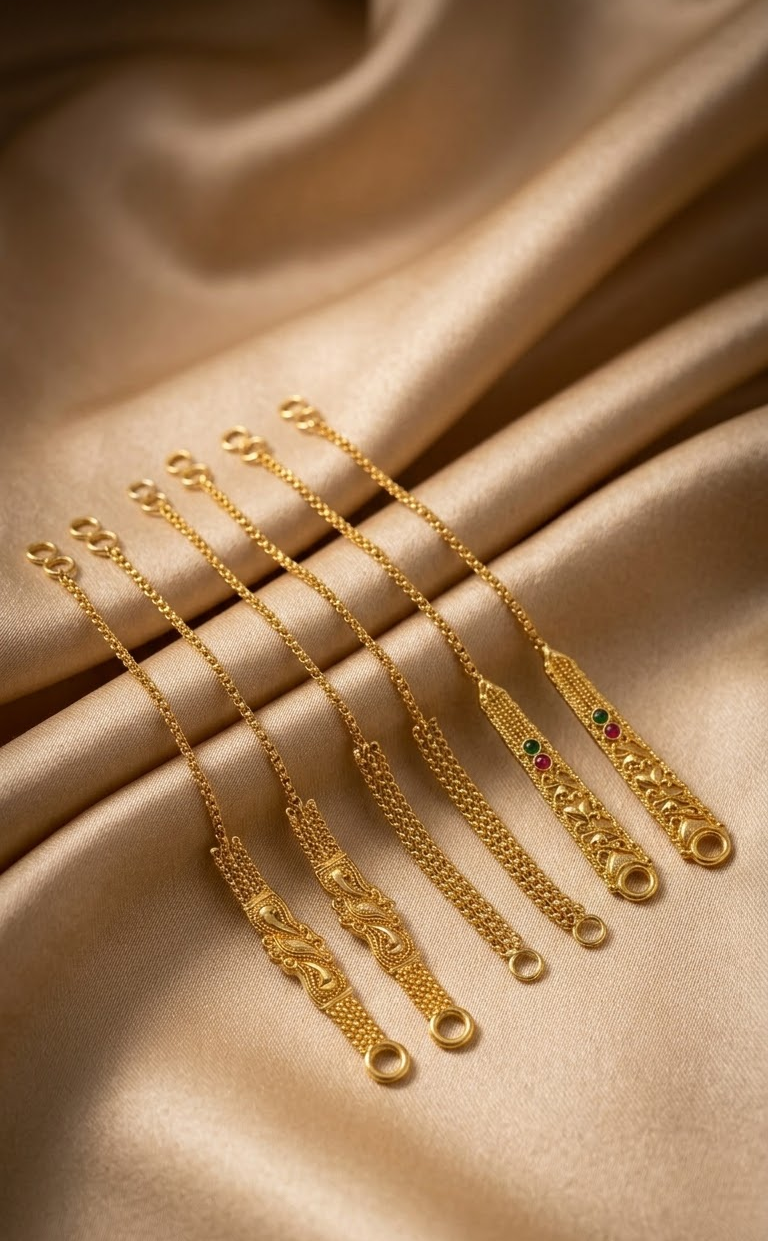 Exquisite Gold-Plated Traditional Ear Support Chain