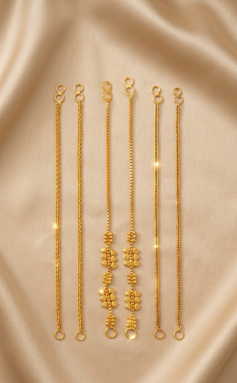 Gold-Plated Traditional Ear Supporting Chain