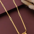 Traditional Gold Plated Maharashtrian Kolhapuri Saaj Vati Mangalsutra Chain for Women
