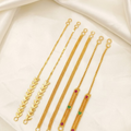 Gold-Plated Traditional Ear Support Chain