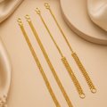 Elegant Gold-Plated Multi-Strand Ear Support Chains (Sahara / Matil)