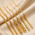 Traditional Gold-Plated Ear Chain / Sahare / Matil Collection
